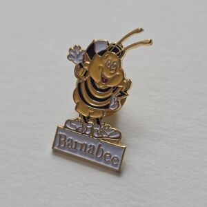Yellow and Black Barnabee Kids Pin